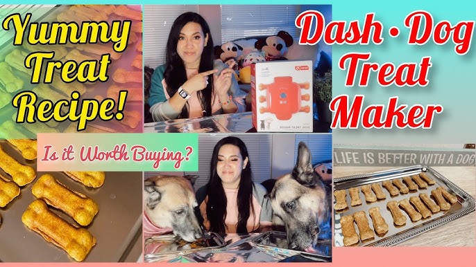 Dash Dog Treat Maker, 8-Bones, Non-Stick, Homemade Dog Snacks NEW