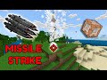 Minecraft Bedrock How to Make a Missile Strike/Air Strike | Bedrock Command Block Tutorial