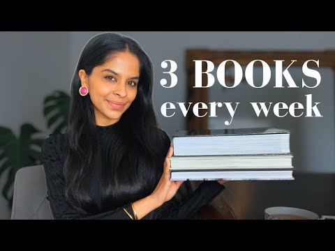 How I Read 3 Books a Week (100+ Books a Year) | Building a Regular Reading Habit.