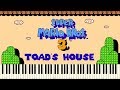 ♪ Super Mario Bros. 3: Toad&#39;s House Theme - Piano Tutorial
