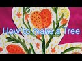 How to make a tree #acrylic #art 💔🌳 Calaful tree#acrylic painting for beginners step by step 