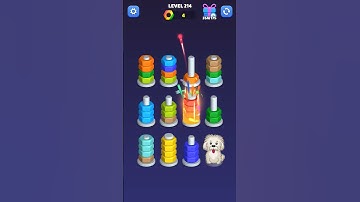 Nut Sort level 214 | #nutsort #gaming #like #funny #trending #trendingshorts #love #tiktok #shorts