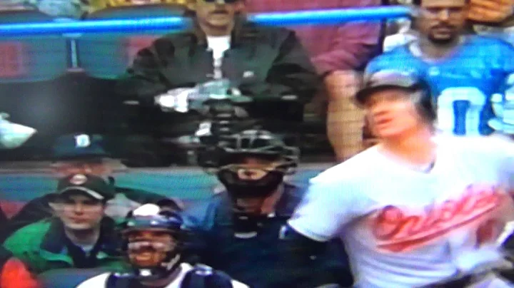 Bobby Higginson Takes Home Run Away At Tiger Stadium