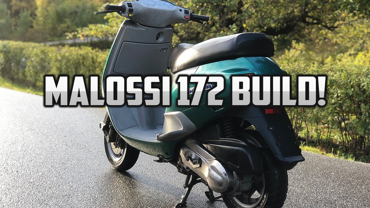 Piaggio Skipper Malossi 172 Build! - Soundcheck - Testrun