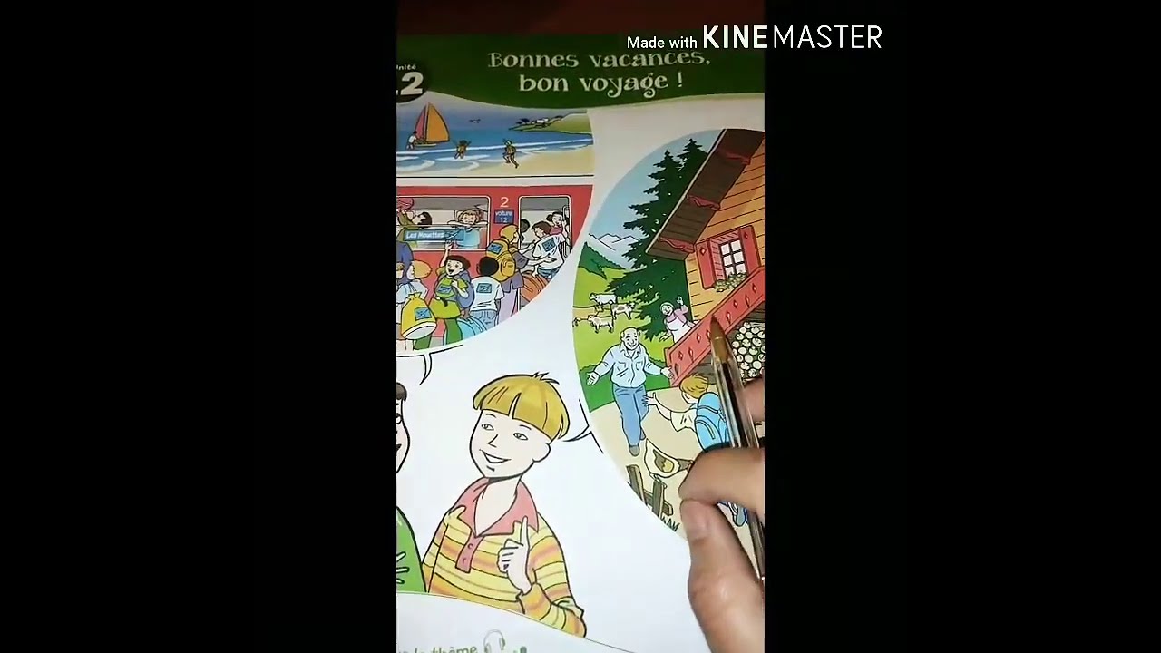 Bonnes vacances bon voyage CE1 coquelicot