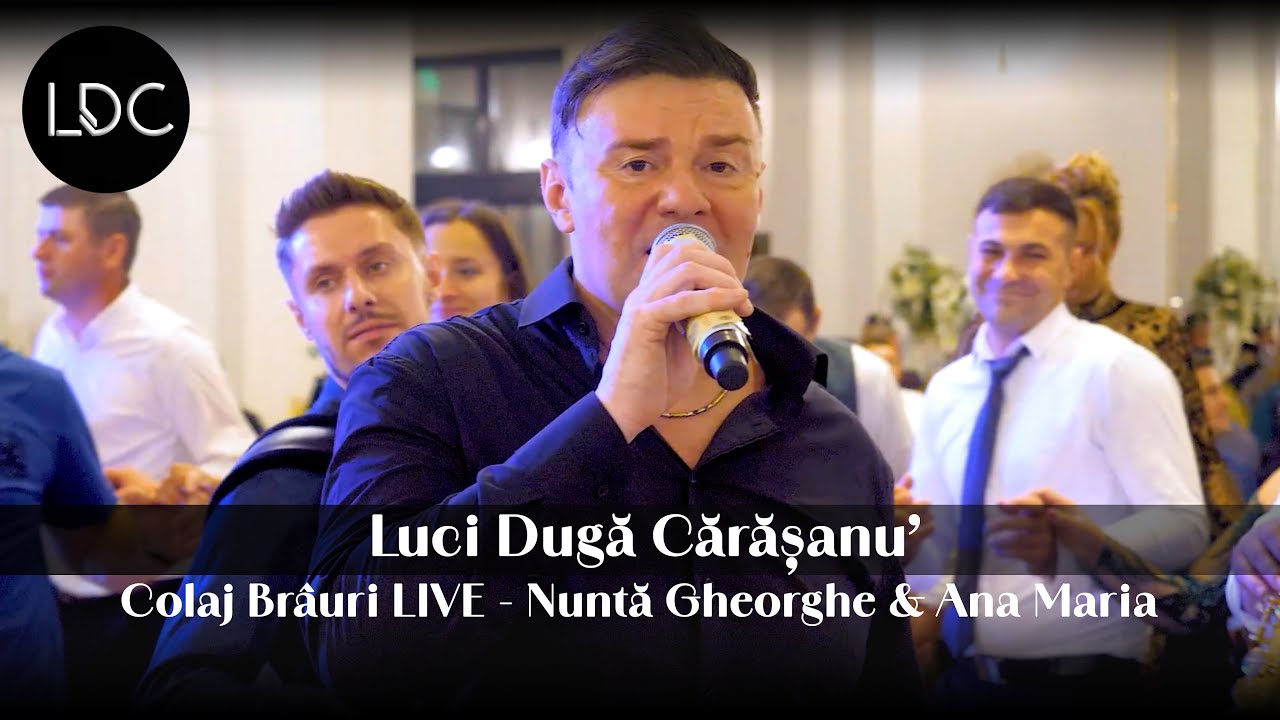 Luci Duga Carasanu - Colaj Brauri LIVE ⚪️ Nunta Gheorghe & Ana Maria