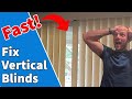 Fix Common Problems with Vertical Blinds