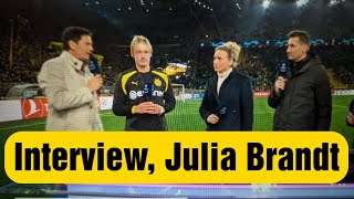 Borussia Dortmund Julian Brandt im Interview zum Sieg gegen Atletico Madrid !!! #bvb #dortmund