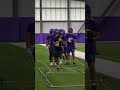 Aaron Jones running drills at Minicamp 💨