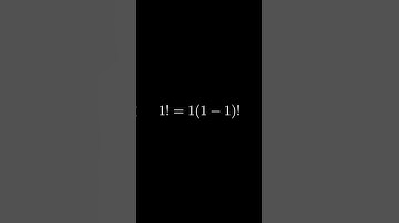 #what is 0 #factorials ? |  #math #maths #mathematics