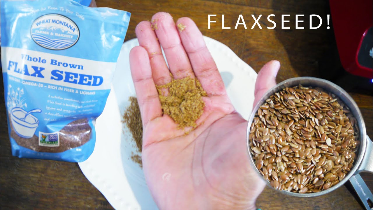 How To Grind Flaxseeds Using A Blender (Ground Flaxseeds)