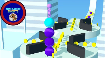 Stack Rider - 🤚👋🫲All Levels Gameplay Walkthrough Android iOS #100