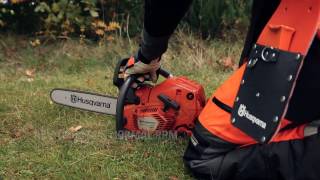 How to start a chainsaw