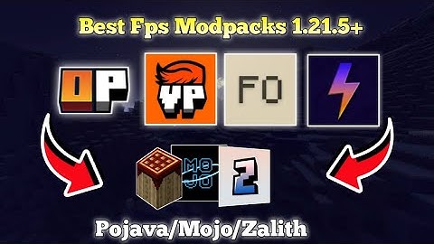 Top 4 FPS Boost Modpacks for Zalith, Pojav & Mojo Launcher! #pojavalauncher#zalithlauncher#minecraft