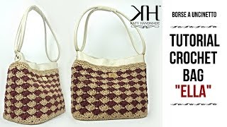 TUTORIAL UNCINETTO BORSA A SECCHIELLO TUTORIAL UNCINETTO BORSA A SECCHIELLO
