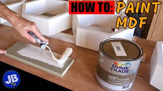 How To Paint MDF Using Dulux Trade Quickdry MDF Primer Undercoat