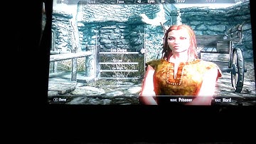 Skyrim Episode 1- Starting Out Character Customization