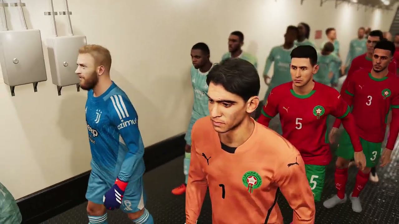 المغرب ضد يوفنتوس - مباراة ودية دولية 2026 - محاكاة كاملة للمباراة
