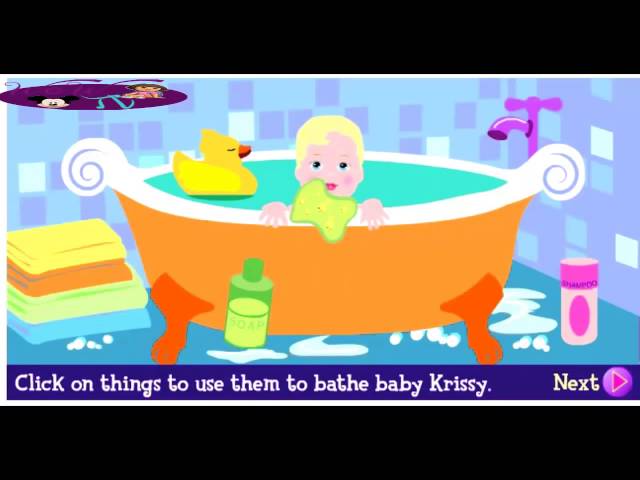 Barbie: Let's Baby-Sit Baby Krissy (Gameplay) 