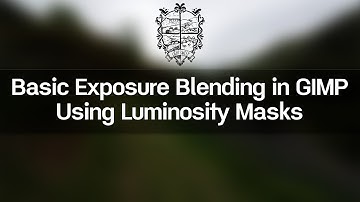 Basic Exposure Blending using GIMP