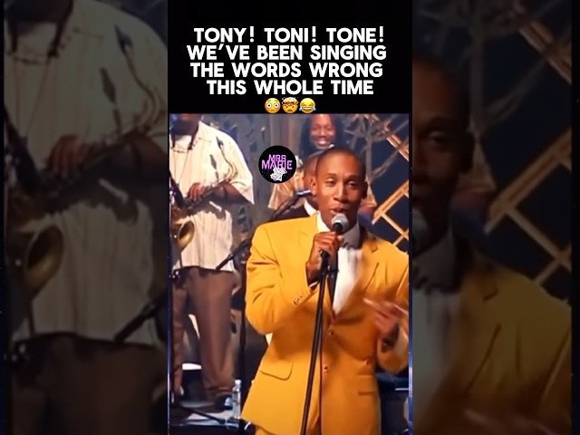 Tony! Toni! Tone! I know I wasn’t the only one singing this song wrong👀🤣 class=