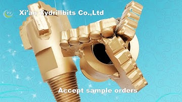 6inch152mm PDC Drill bit  steel body 3 wing PDC drag bit for water welling