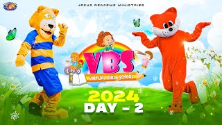 🔴🅻🅸🆅🅴 || VBS 2024 | Day 2 | Virtual Bible School | Jesus Redeems | 30 April, 2024