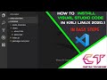 HOW TO INSTALL VISUAL STUDIO CODE IN KALI LINUX 2020.1 WITH 2 BEST EXTENTIONS Full HD 1080p
