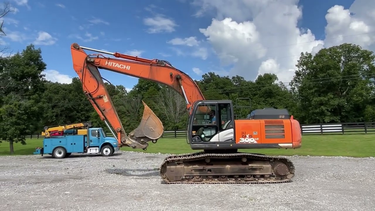 2018 HITACHI ZX300LC-6N Hydraulic Excavator (11805) - Selling at