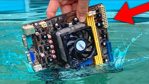 ¿En qué líquido puede sumergir su PC?