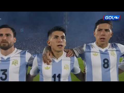 Argentina National Anthem Vs Uruguay FIFA World Cup Qualifiers 2026 