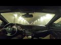 BMW F10 535 N55 Muffler Delete Review/Cold Start with Ride Along POV and Tunnel Pulls!