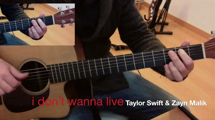 I dont wanna live forever Taylor Swift & Zayn Malik acoustic guitar kathleen Cover