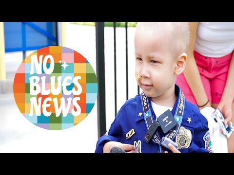 4-YEAR-OLD FIGHTING CANCER IS HONORARY POLICE OFFICER 🚔 | EPISODE 4