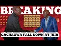 Video Out |Gachagwa TREMBLING At JKIA As He Struggles To Greet Ruto