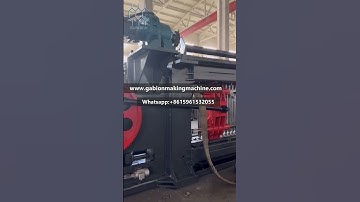 Servo motor controlled Gabion Machine