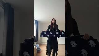 Crochet ghost blanket I made a few months back #shorts #crochet