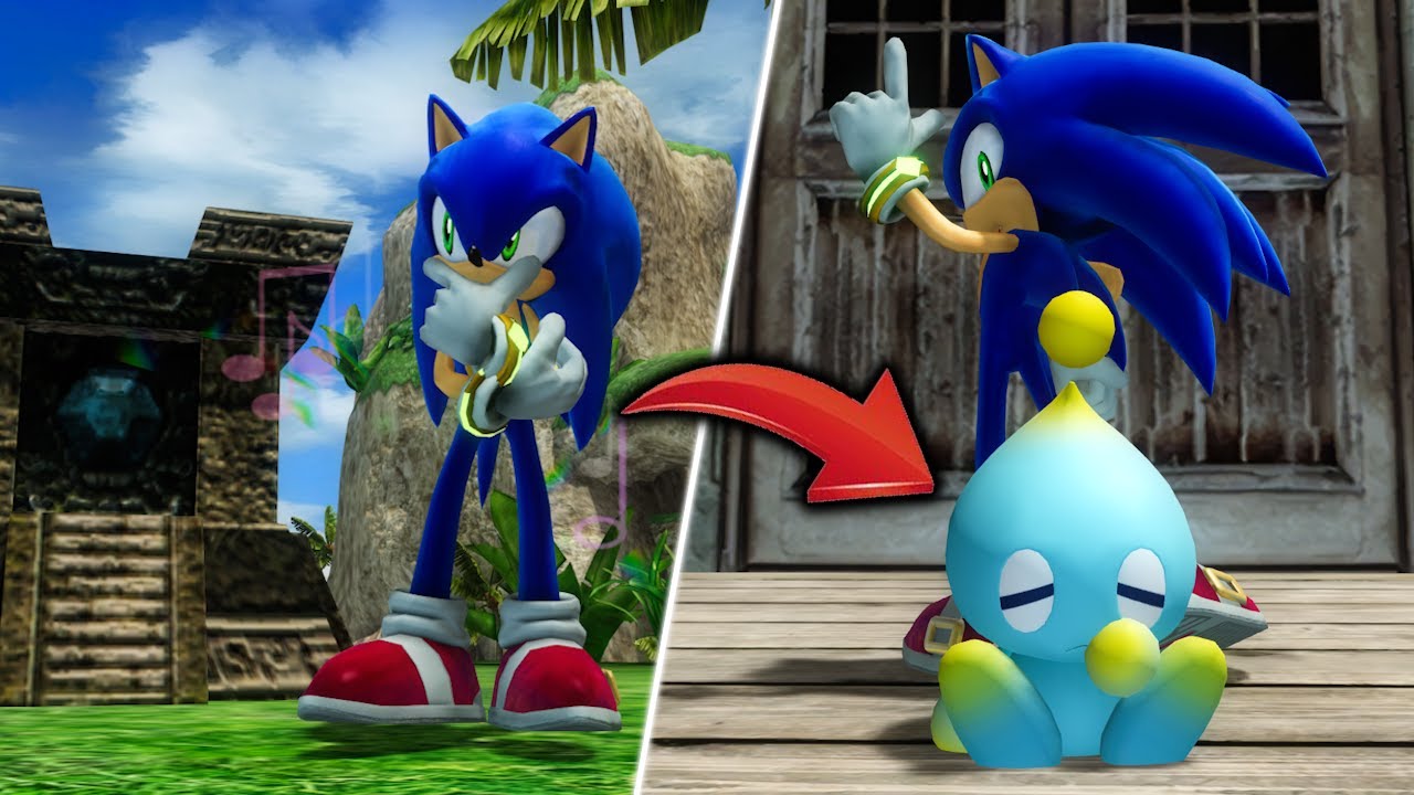 Find the Lost Chao...in Sonic P-06!