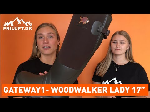 Vi tager et kig på Woodwalker Lady 17'' gummistøvlen fra danske Gateway1
