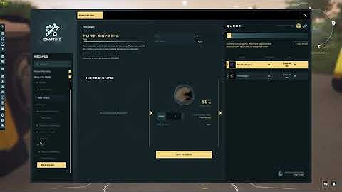 Dual Universe Beta version - Game breaking crafting bug (workaround found)