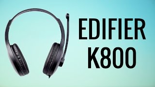 Видеообзор на Гарнитура Edifier K800 (Review Edifier K800 headset)