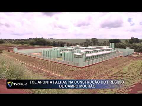 TCE aponta falhas na construção do presídio de Campo Mourão