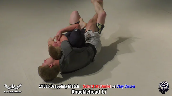 K17 195lb Grappling 2 Scott McDaniel vs Clay Coxen