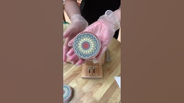 Lavender Kaleidosoap #coldprocesssoap #soapmaking #handmadesoap #soapcutting #craft #kaleidosoap