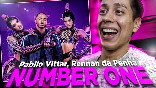 Reacción a Pabllo Vittar, Rennan da Penha - Number One