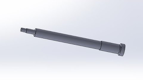 Feed Check Valve | Part - 04 Spindle | Solidworks Tutorials