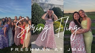spring fling | freshman at james madison university