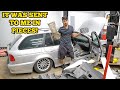 WORST REPAIRS I'VE EVER SEEN! E39 540i 6 Speed Touring. A "shop" did this!