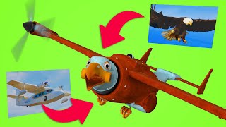 AnimaCars - Learn the types of vehicles for kids - Learning cartoons for kids with trucks &amp; animals