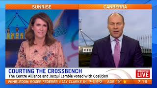 Interview with Natalie Barr, Sunrise, Channel 7 (5 July 2019)